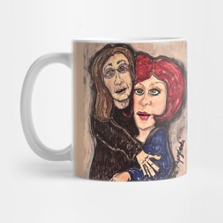 Ozzy and Sharon Osbourne Mug